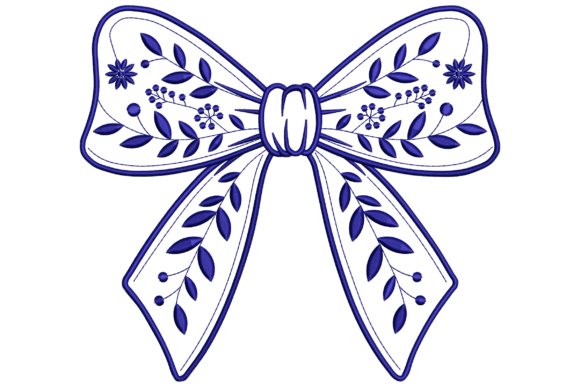 Floral Bow: A Sweet, Versatile Embroidery Design for Meaningful Gifts