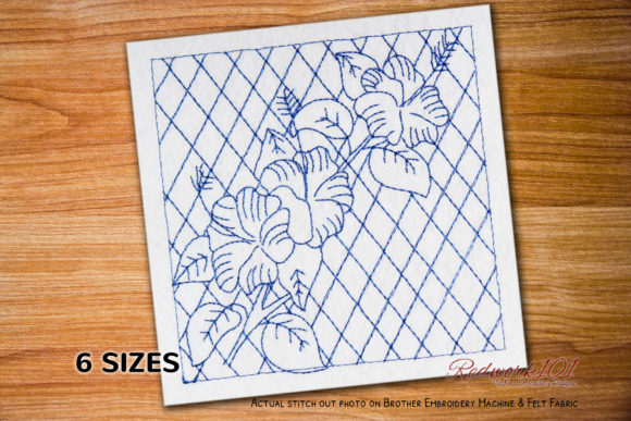 Flowers on Net Redwork
