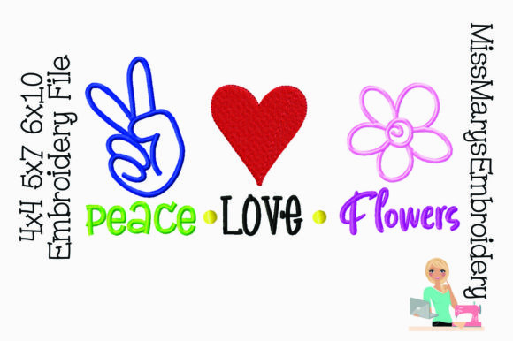 Peace Love Flowers: A Spring Embroidery Review